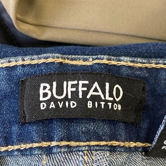 BUFFALO DAVID BITTON Mid Rise Straight Leg Jeans N - Picture 7 of 9